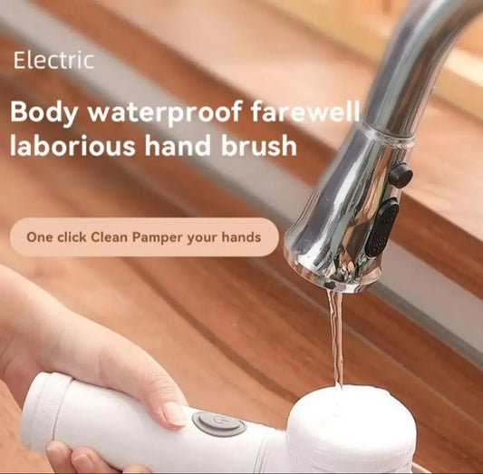 Multifunctional Electric Cleaning Brush USB 5-in-1 Handheld Bathtub Brush Cleaner Sink Bathroom Kitchen Cleaning Tool