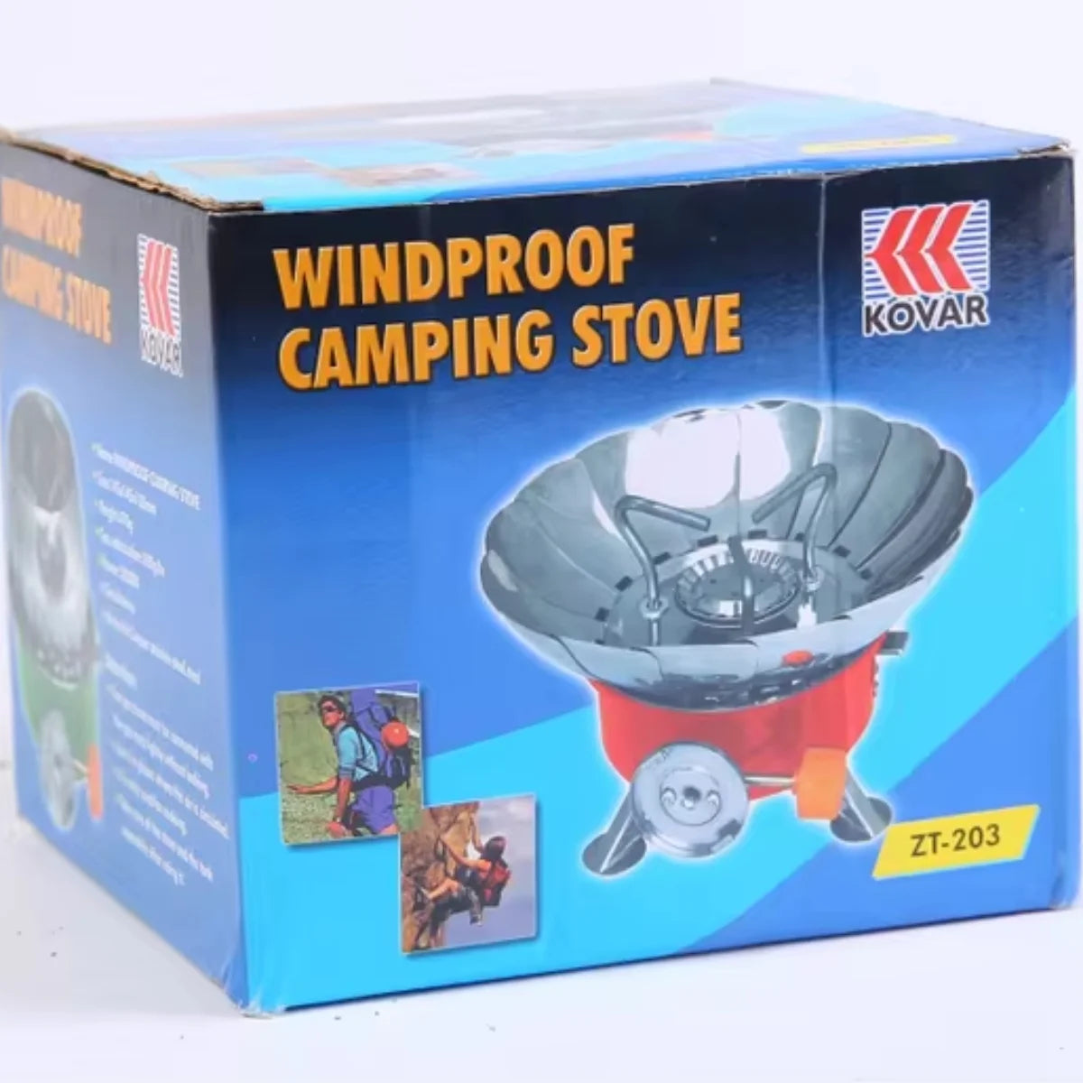 Cook delicious meals outdoors with this durable, lightweight, and portable camping stove — ideal for camping, hiking, picnics, and road trips